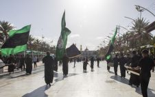 المواكب العزائية تحيي ذكرى شهادة الإمام جعفر الصادق (عليه السلام) في كربلاء