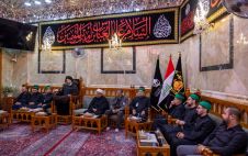 قسم العلاقات العامة يقيم مجلس عزاء لإحياء ذكرى شهادة الإمام الحسن المجتبى (عليه السلام)