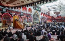 العتبة العباسية المقدسة تقيم مجلس عزاء بذكرى شهادة الإمام الحسن (عليه السلام)